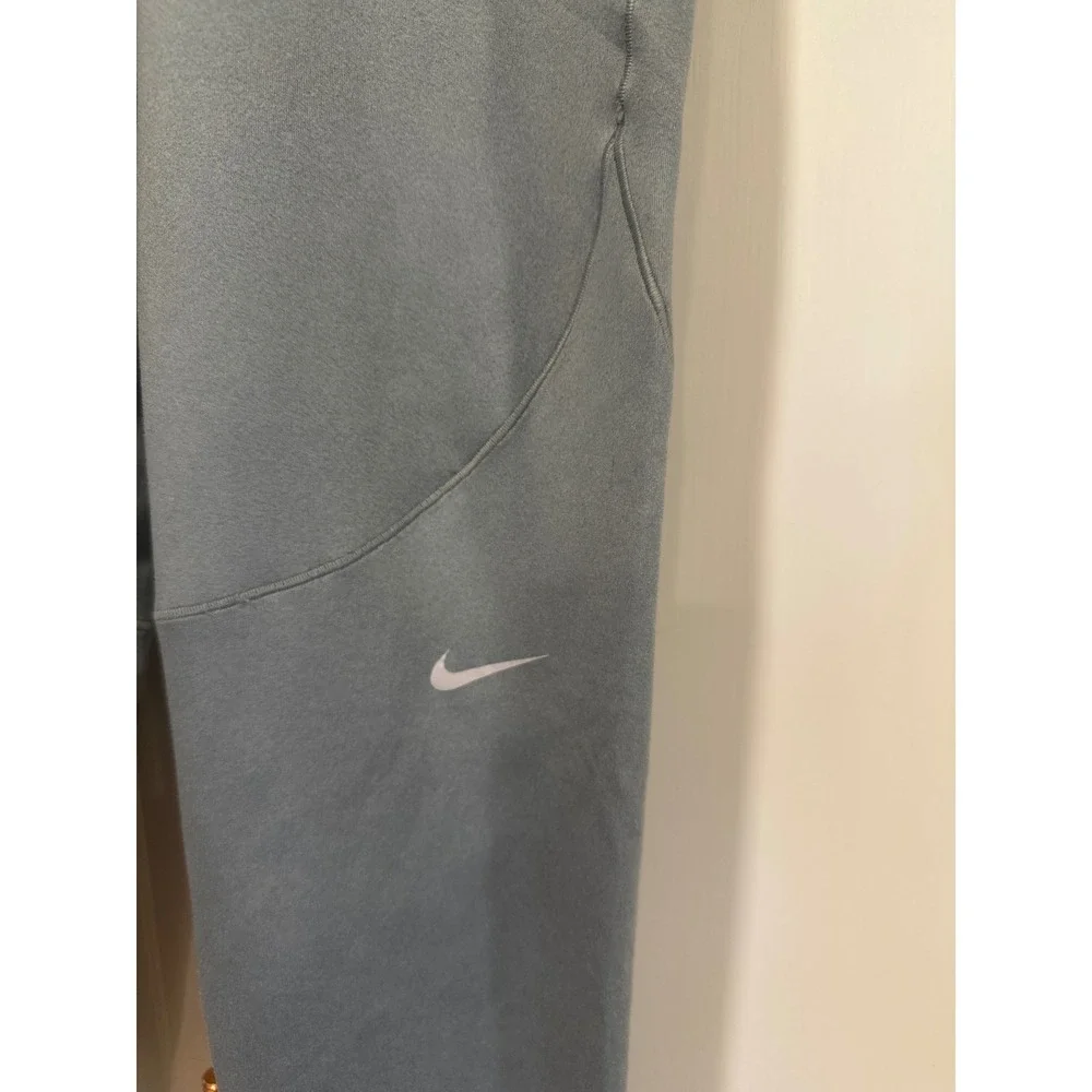 Nike Pro Dri-FIT Womens Grey Athletic Training Leggings Size Medium Tights